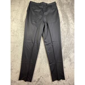 Pazoni Italy NEW Mens 36 Wool Dress Pants Trousers Navy Blue Pleated Formal